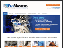 Tablet Screenshot of fabmasters.net